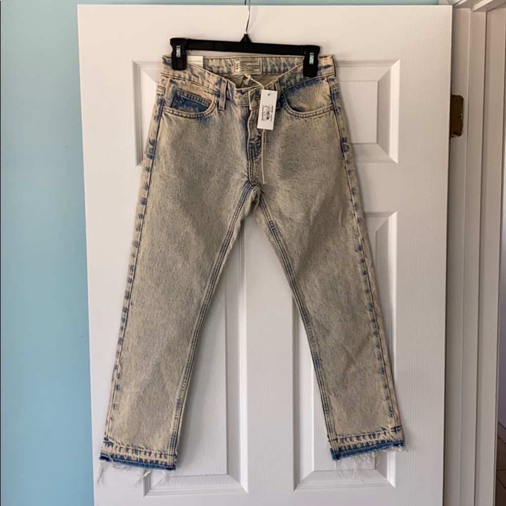 Current Elliott cropped jeans